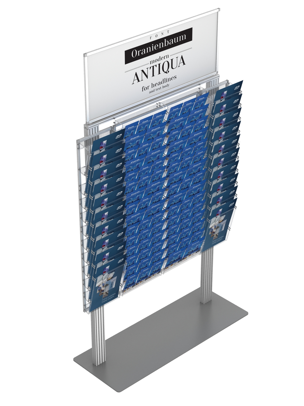 Duży stojak prezenter