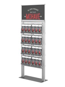 Dwustronny stojak na ulotki