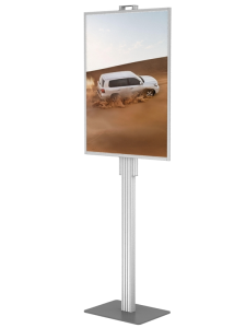 Prezenter plakatu B2 500x707mm na nodze składany