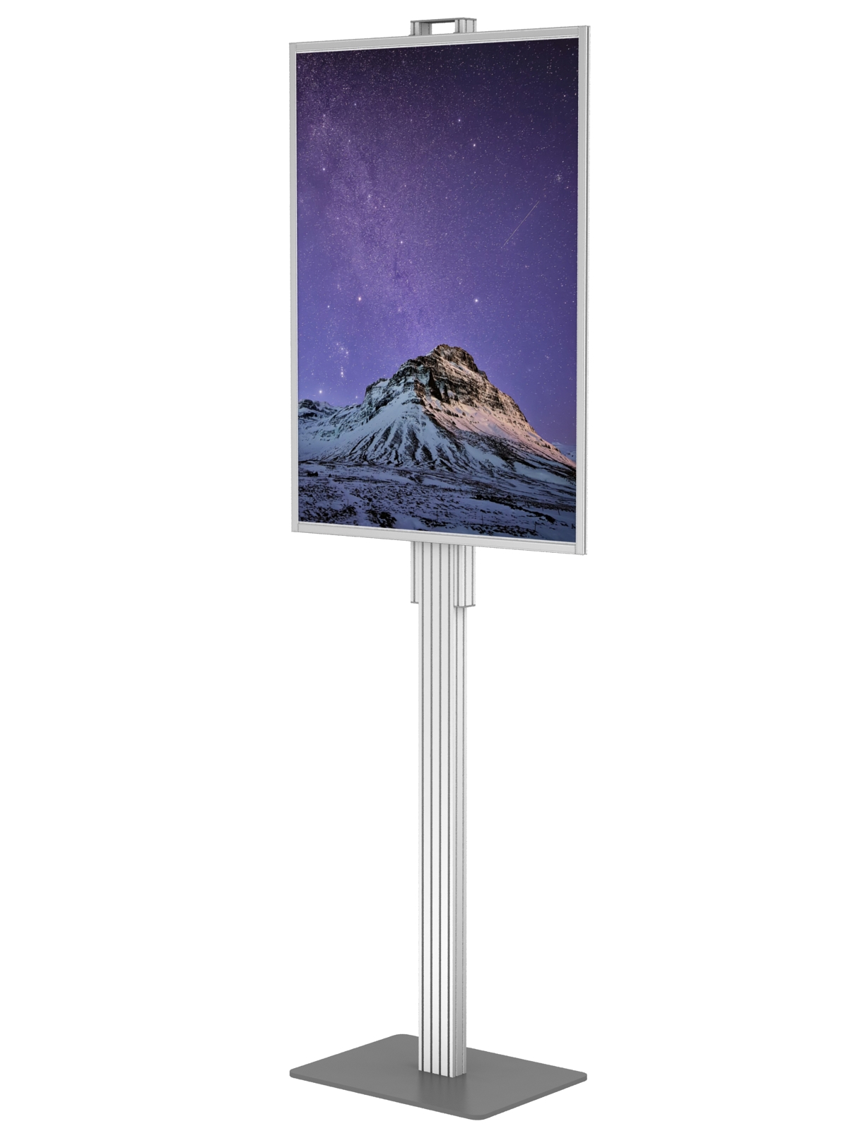 Prezenter plakatu B2 500x707mm na nodze składany