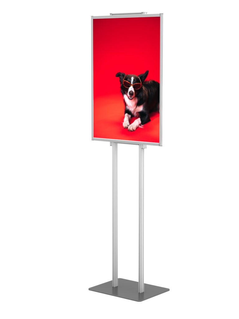 Prezenter plakatu B2 składany