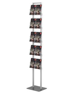 Stojak na ulotki A4 A5 i DL 5 kieszeni na ulotki