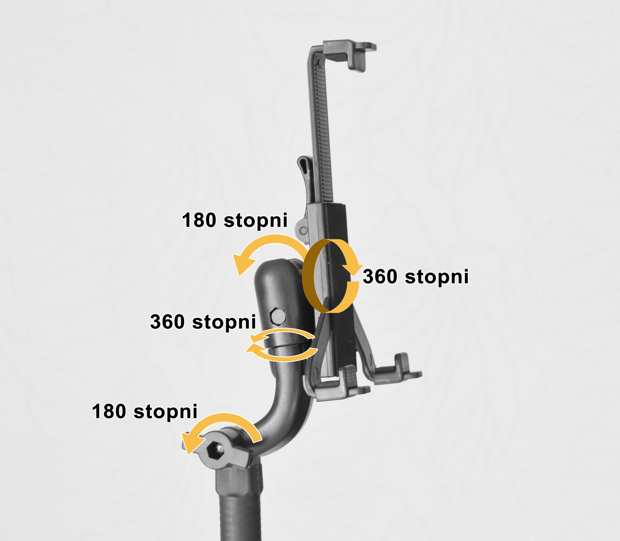 Uchwyt 4D na tablet 7-10"