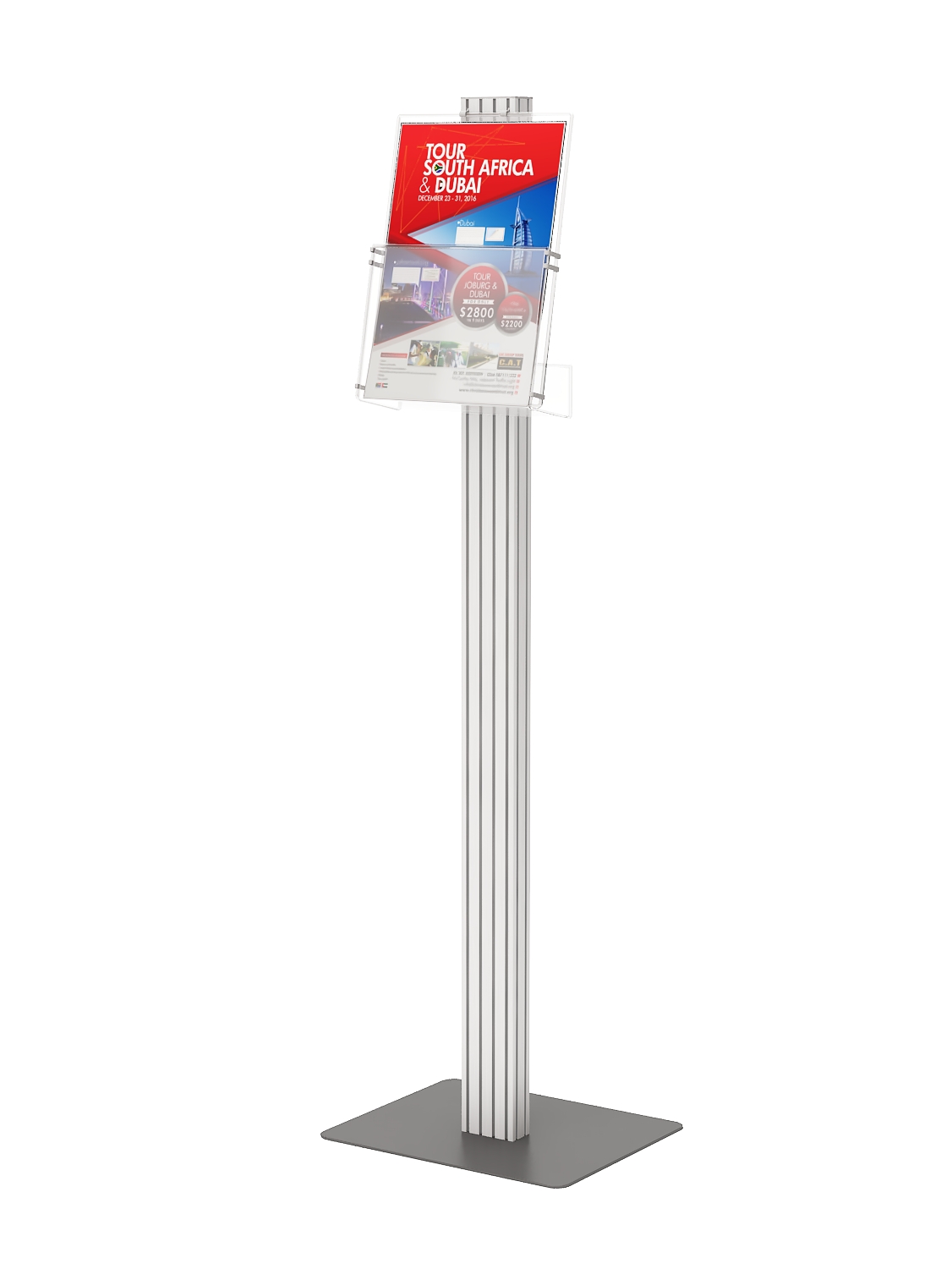 Stojak na jedną kieszeń A4 210 x 297 mm w pionie