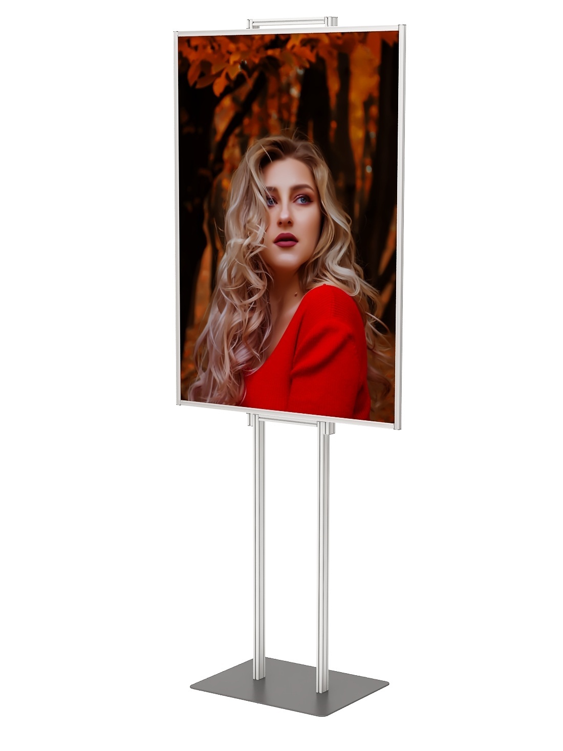 Składany stojak ekspozytor prezenter na plakat B1 707x1000mm