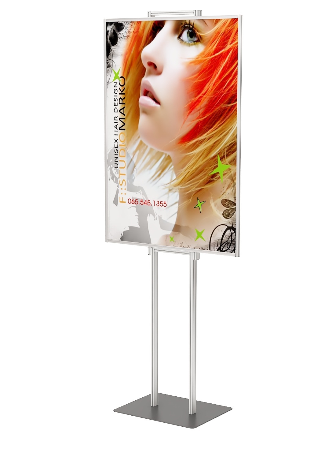 Składany stojak ekspozytor prezenter na plakat B1 707x1000mm