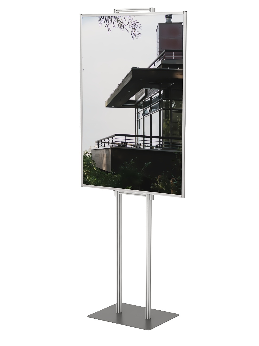 Składany stojak ekspozytor prezenter na plakat B1 707x1000mm