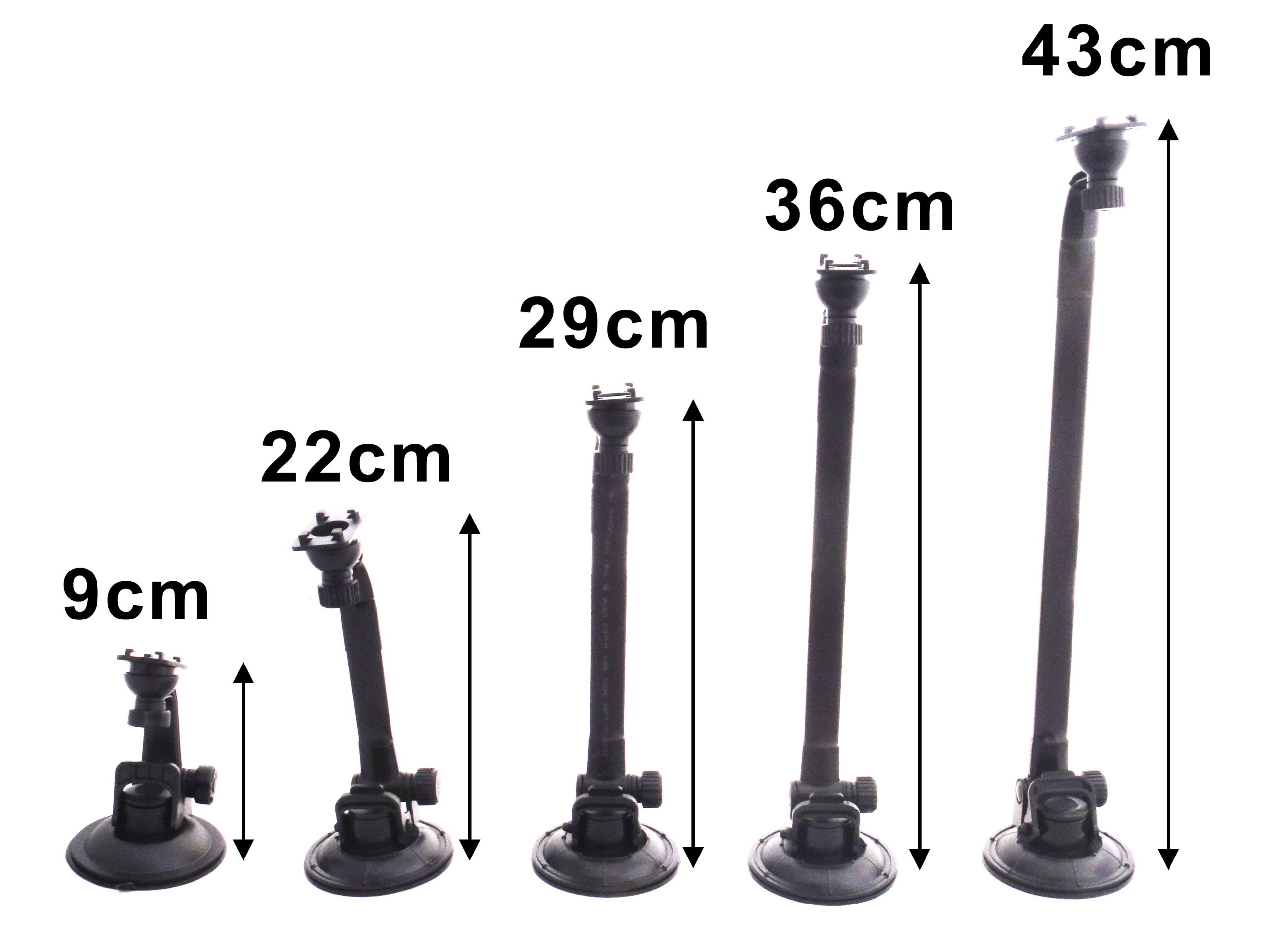 Przedłużany uchwyt na tablet do szyby ciężarówki
