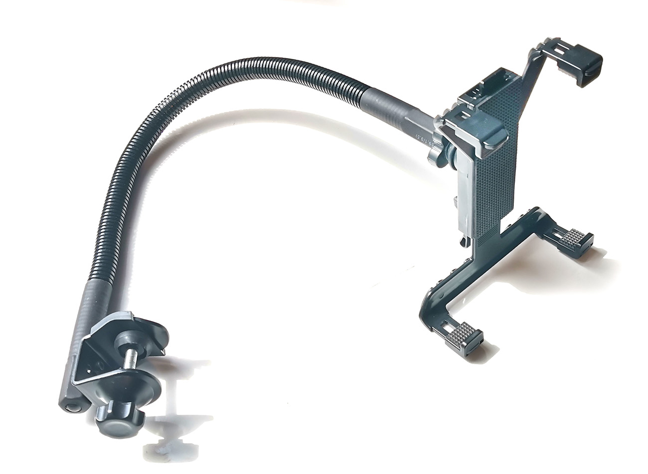 Gruby uchwyt na tablet do blatu i rurki