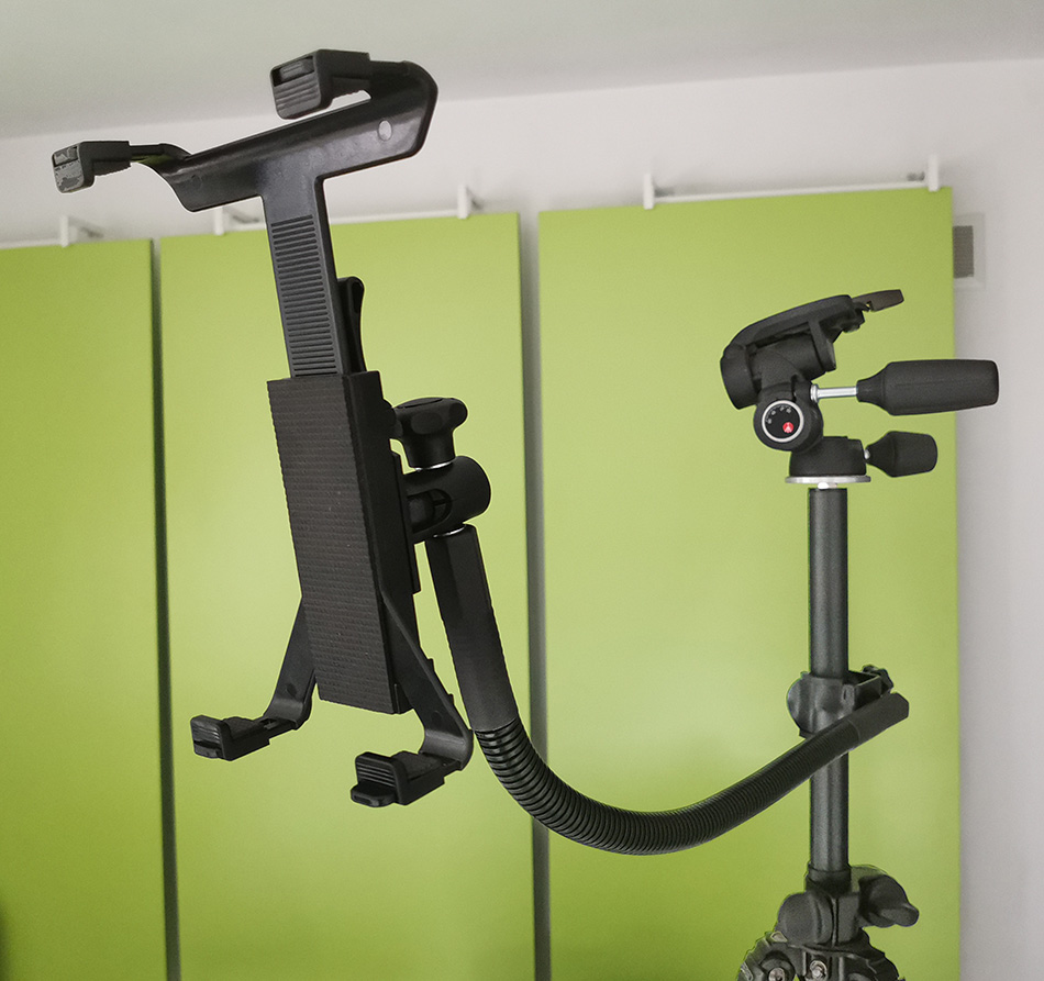 Obrotowy uchwyt 360 stopni na tablet 7" 10,1" z giętkim ramieniem 20-200cm Model.K3