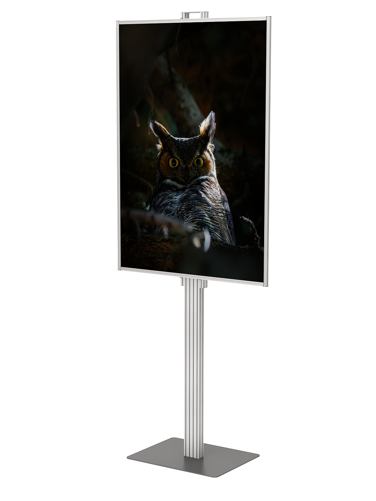 Składany stojak ekspozytor prezenter na plakat B1 707x1000mm