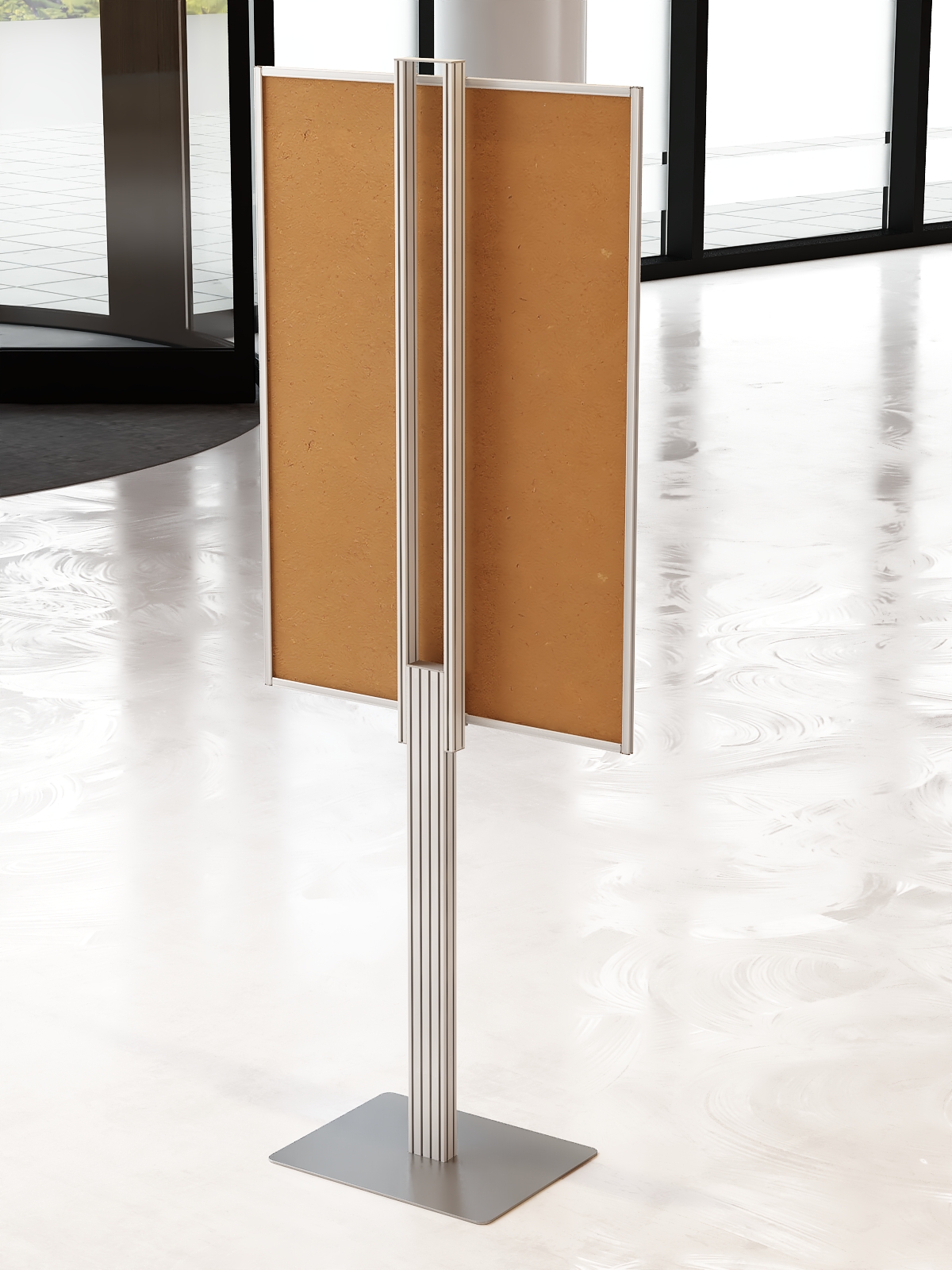 Składany stojak ekspozytor prezenter na plakat B1 707x1000mm