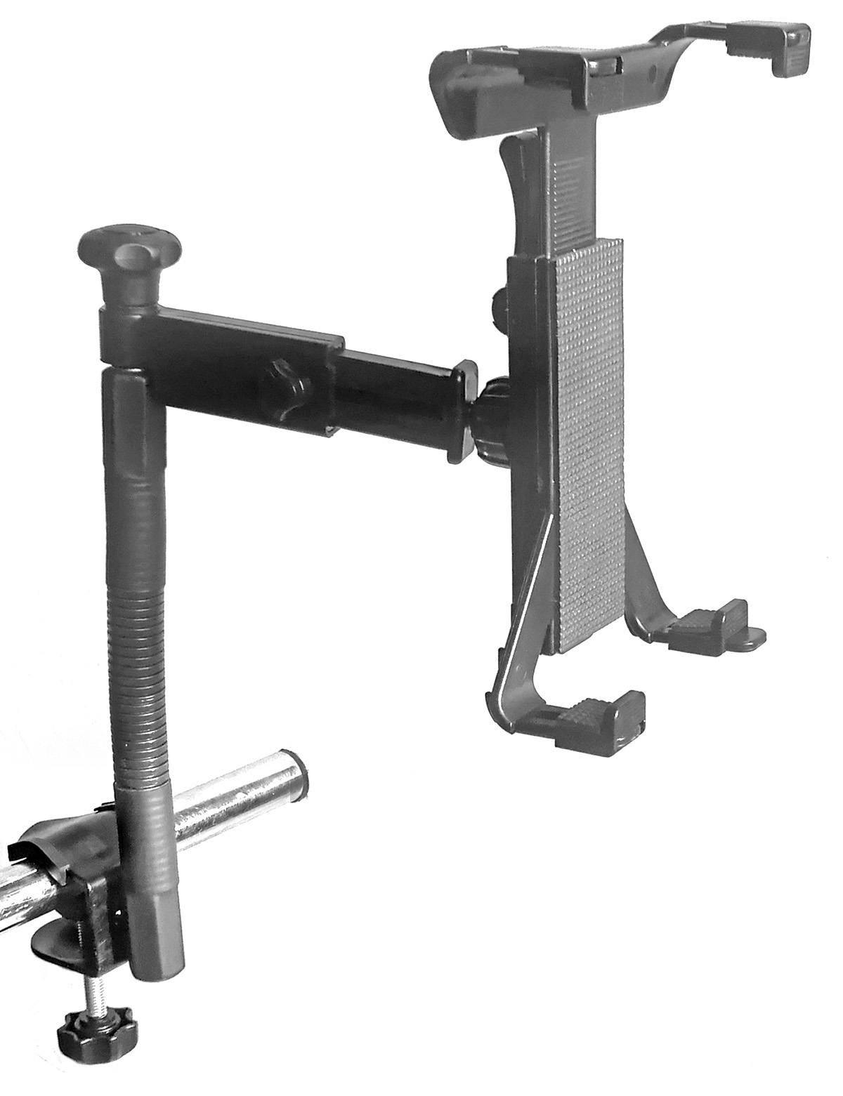 Teleskopowy uchwyt na tablet 10.1" 13,3" z giętkim ramieniem 20-200cm Model.VR1