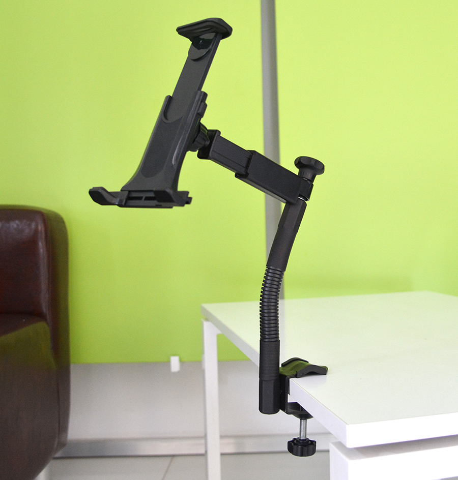 Uchwyt teleskopowy na tablet 7" 10,1" z giętkim ramieniem 20-200cm