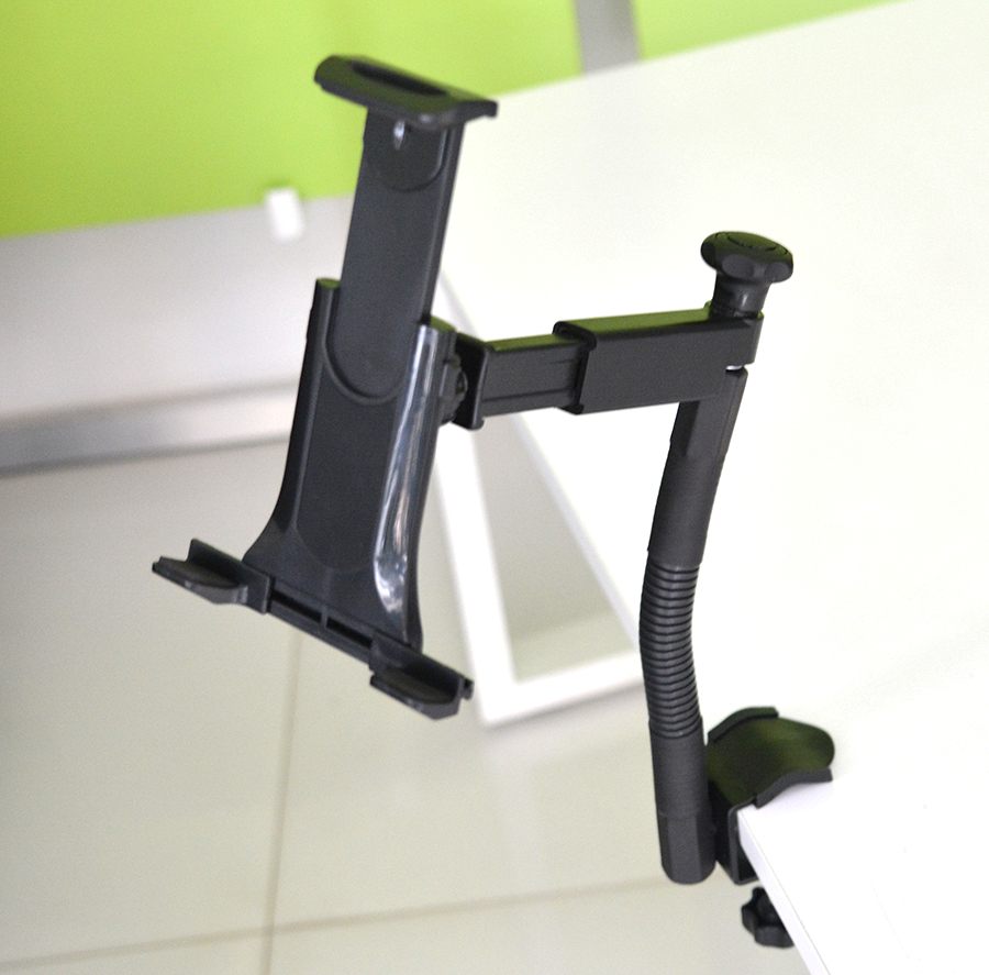 Uchwyt teleskopowy na tablet 7" 10,1" z giętkim ramieniem 20-200cm