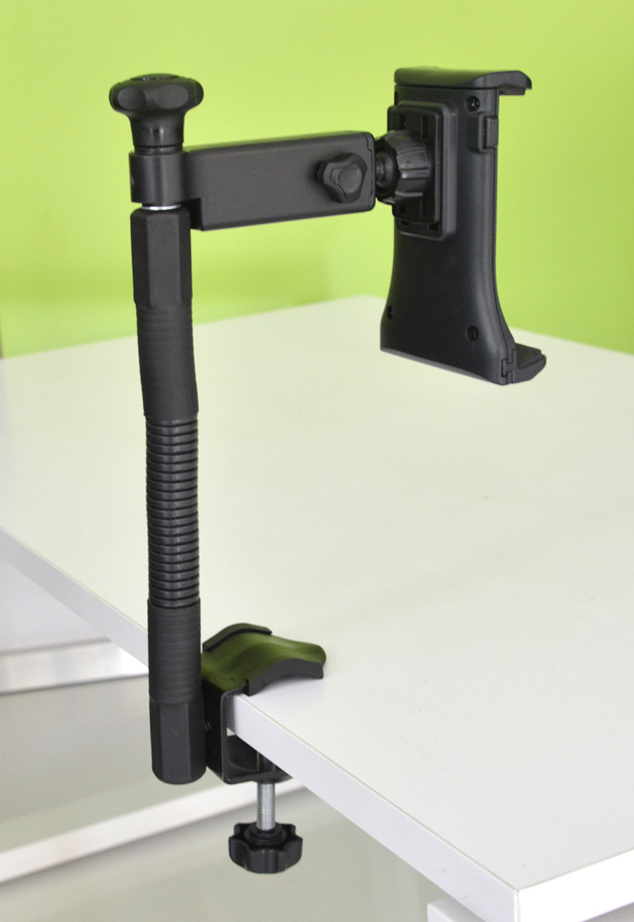 Uchwyt teleskopowy na tablet 7" 10,1" z giętkim ramieniem 20-200cm