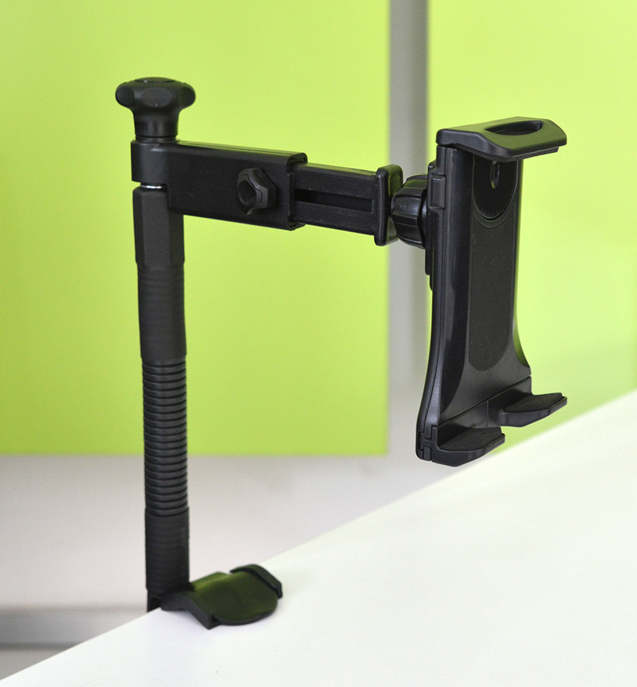 Uchwyt teleskopowy na tablet 7" 10,1" z giętkim ramieniem 20-200cm