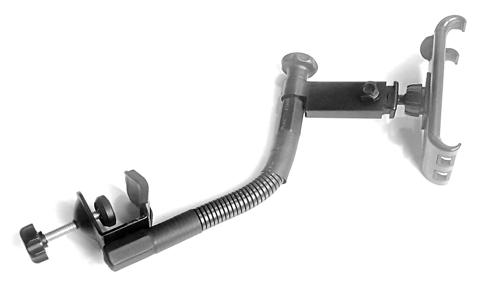 Uchwyt z giętkim ramieniem na tablet