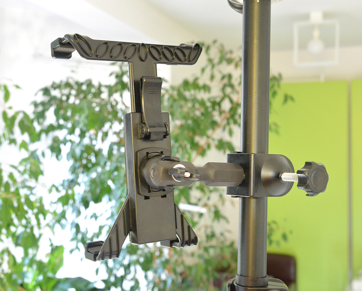 Uchwyt na tablet do rurki lub blatu 7" 10,1" Model.VR8