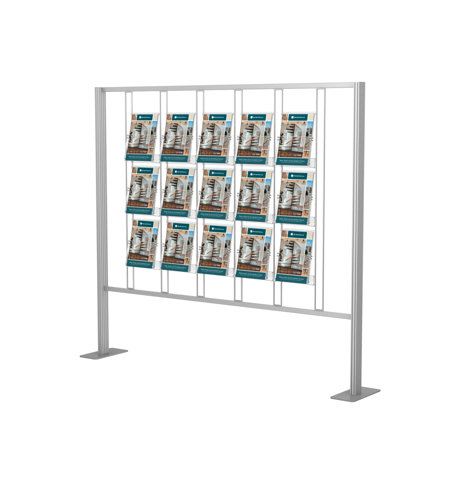 ścianka prezentacyjna 15 Kieszeni A4 na ramce