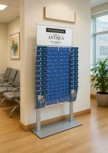 Prezenter stojak na ulotki