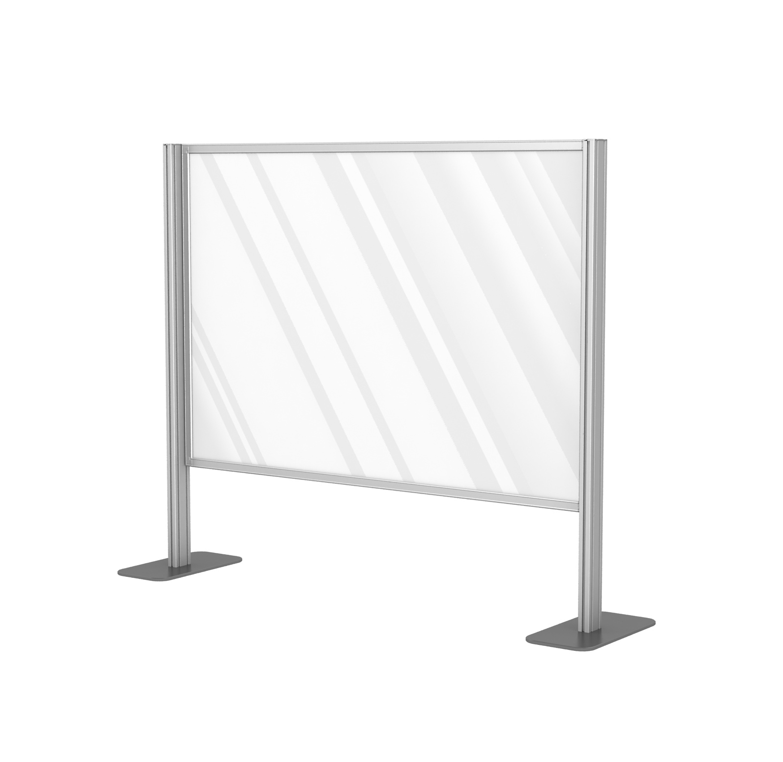 Przegroda aluminiowa B2