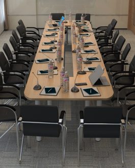 Stół do sali konferencyjnej 500x100cm SAMBA na 18 osób