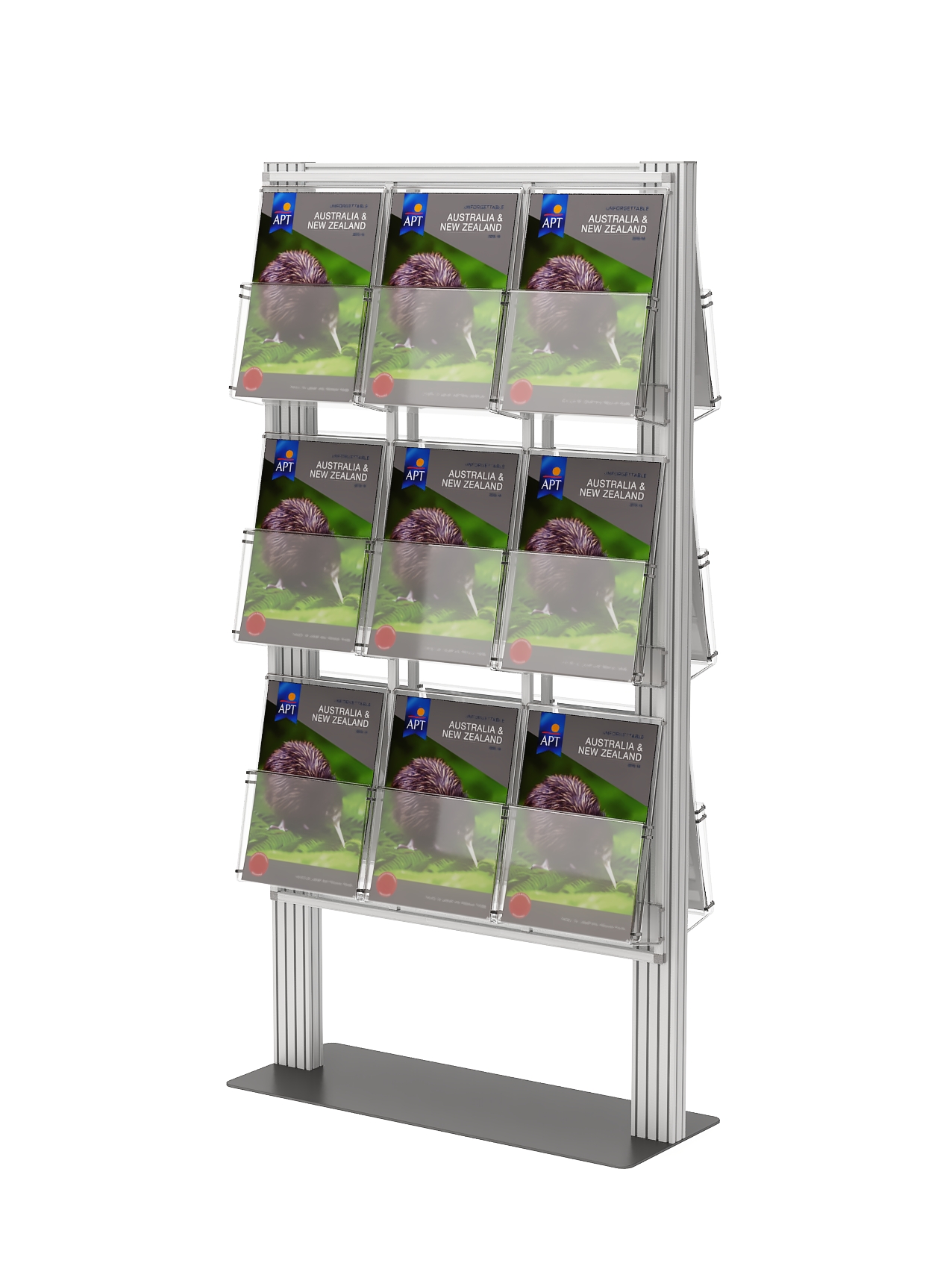 Duży stojak na ulotki