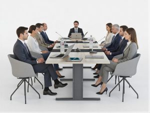 Stół konferencyjny Boston K14 380x100cm na 14 osób