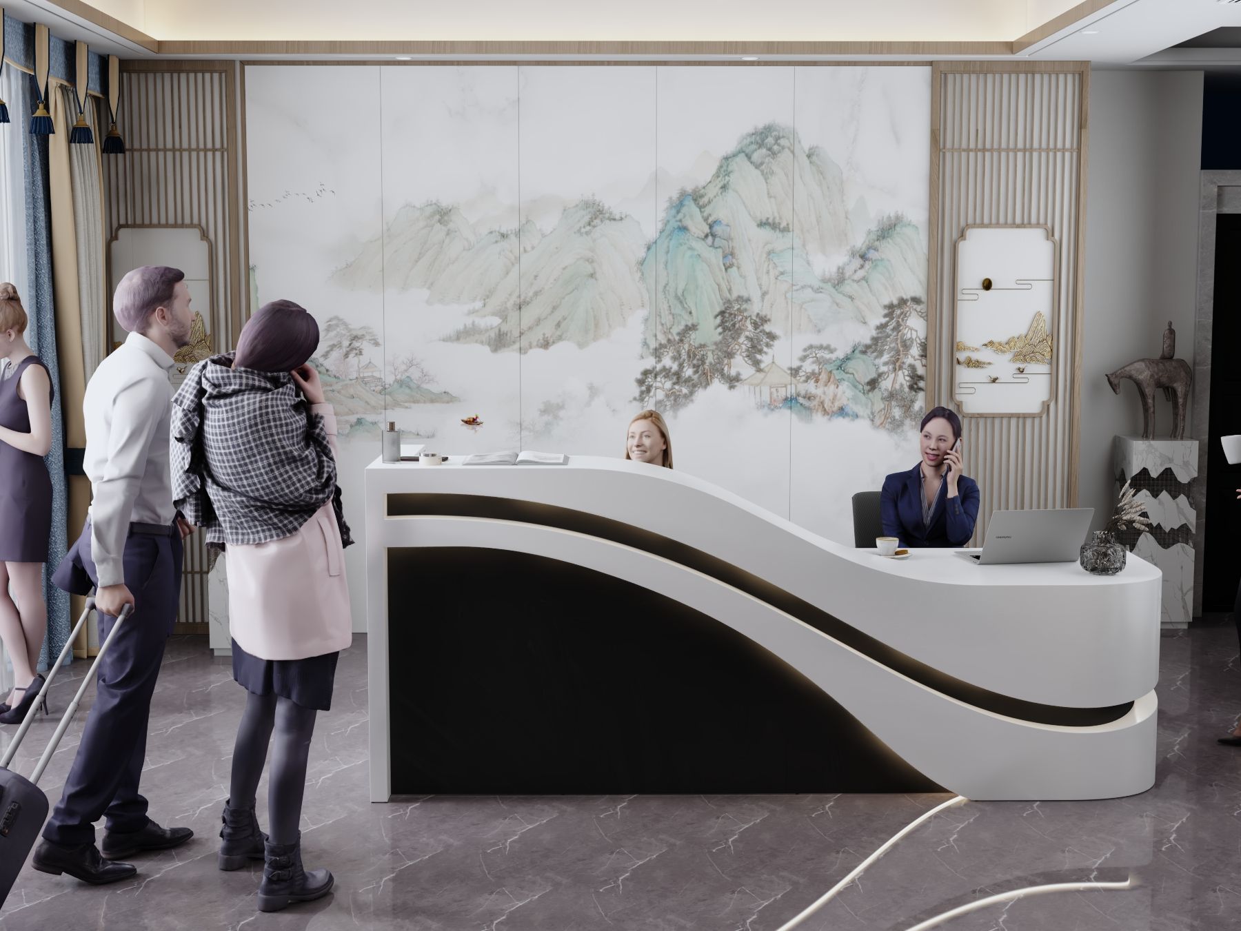 Lada recepcyjna dla firm