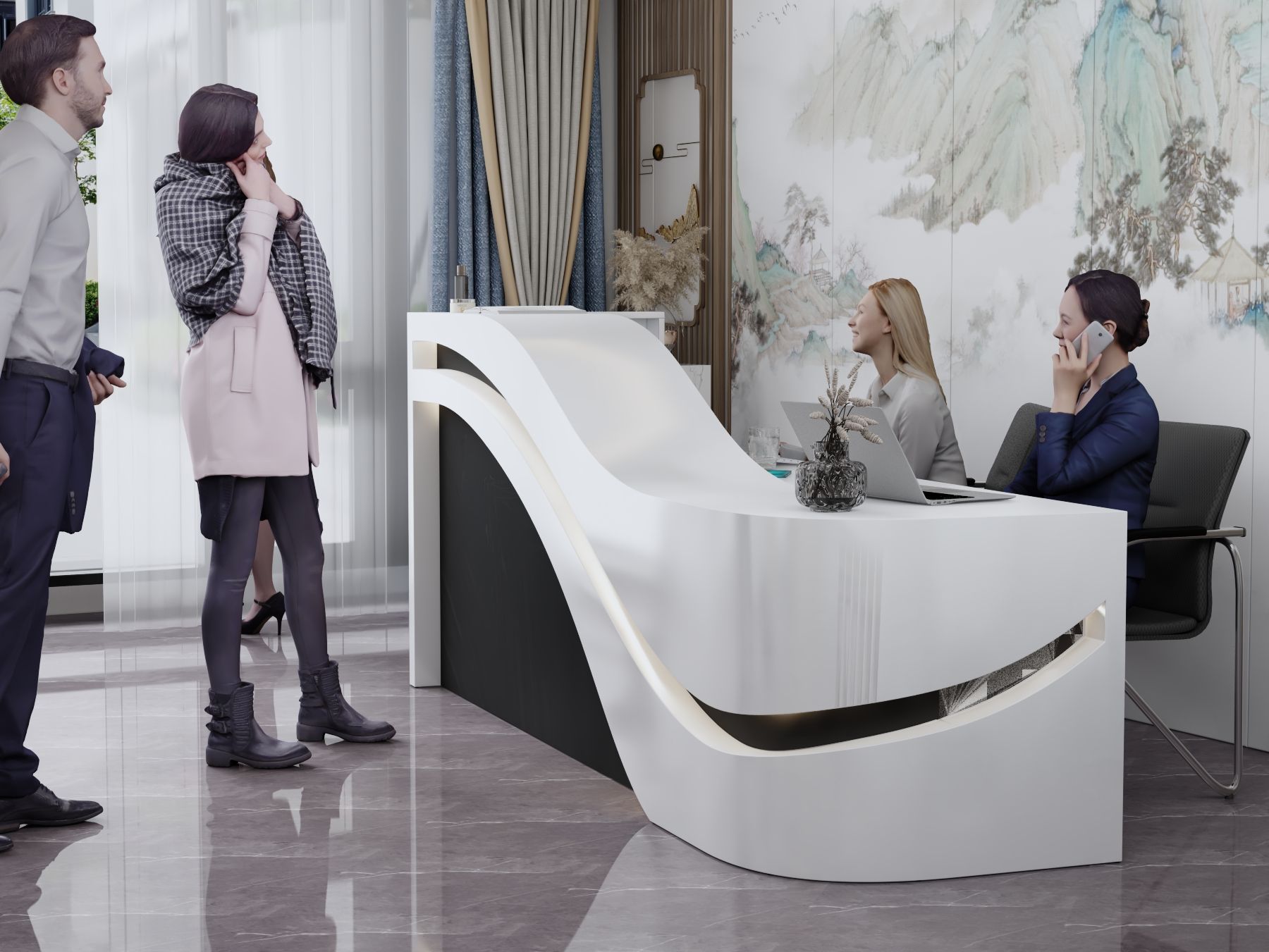 Lada recepcyjna dla firm