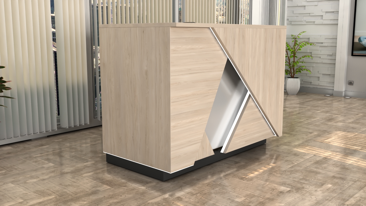 Lada recepcyjna do biura