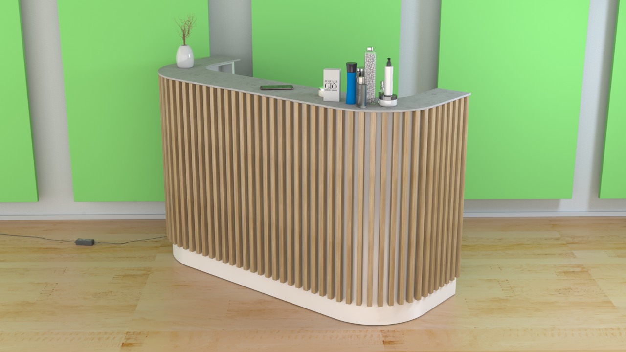 Elegancka lada biurowa