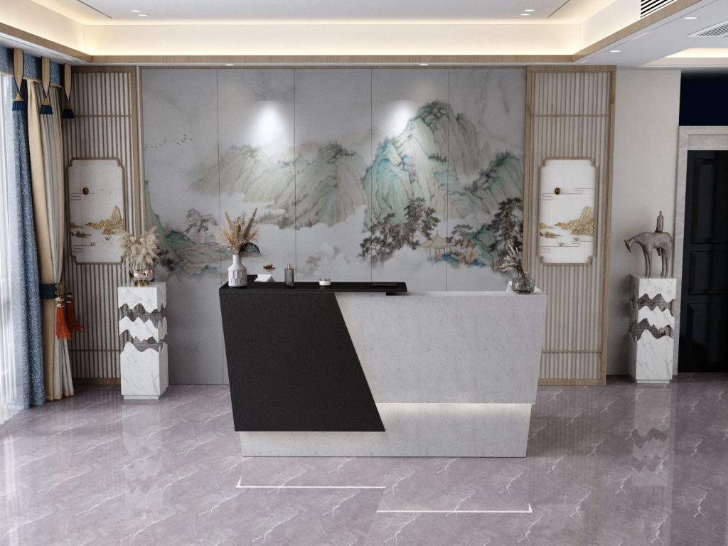 Lada recepcyjna na wymiar