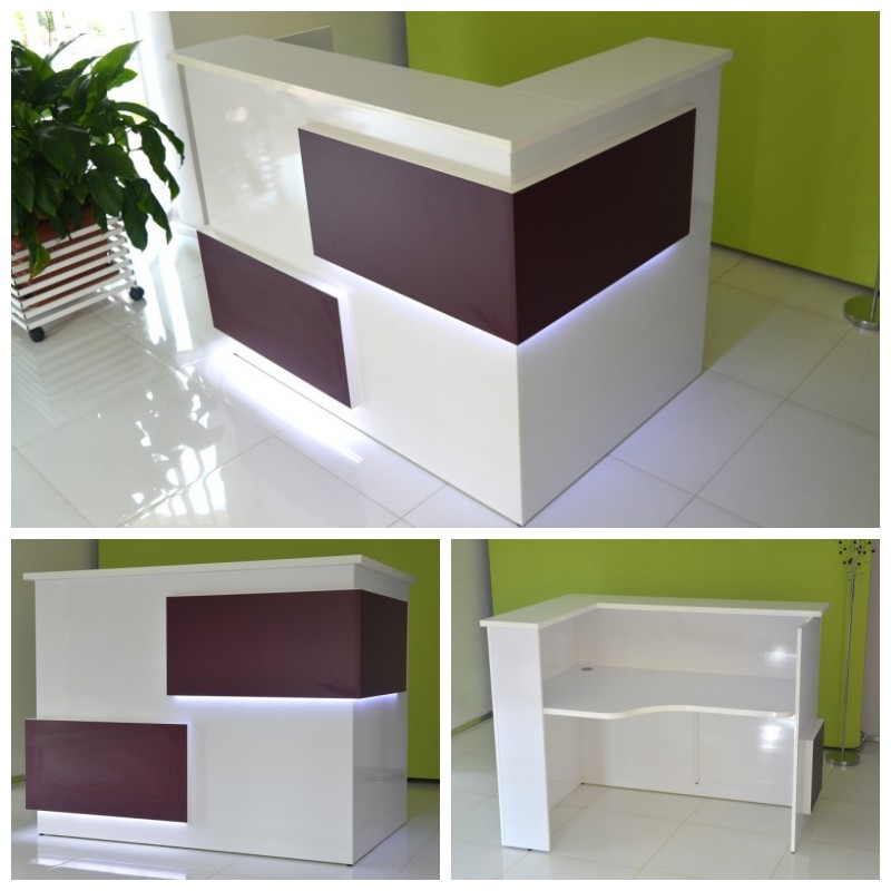 Nowoczesna lada recepcyjna