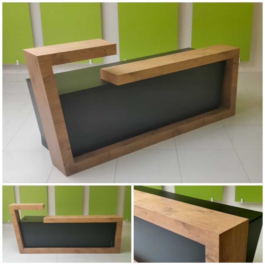 Nowoczesna lada z podświetleniem