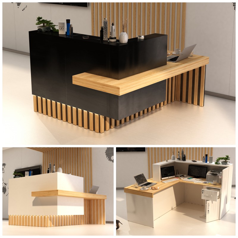 Elegancka recepcja hotelowa