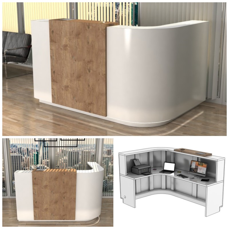 Lada recepcyjna do salonu