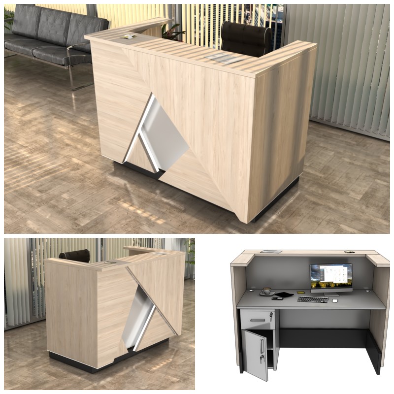 Lada recepcyjna do biura