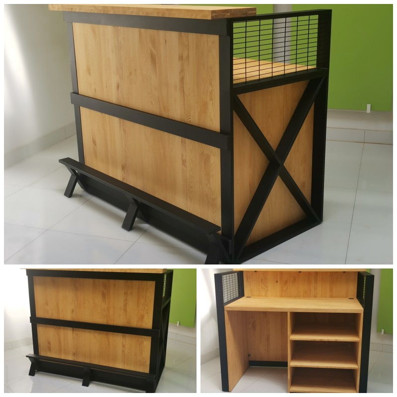 Lada recepcyjna z podświetleniem