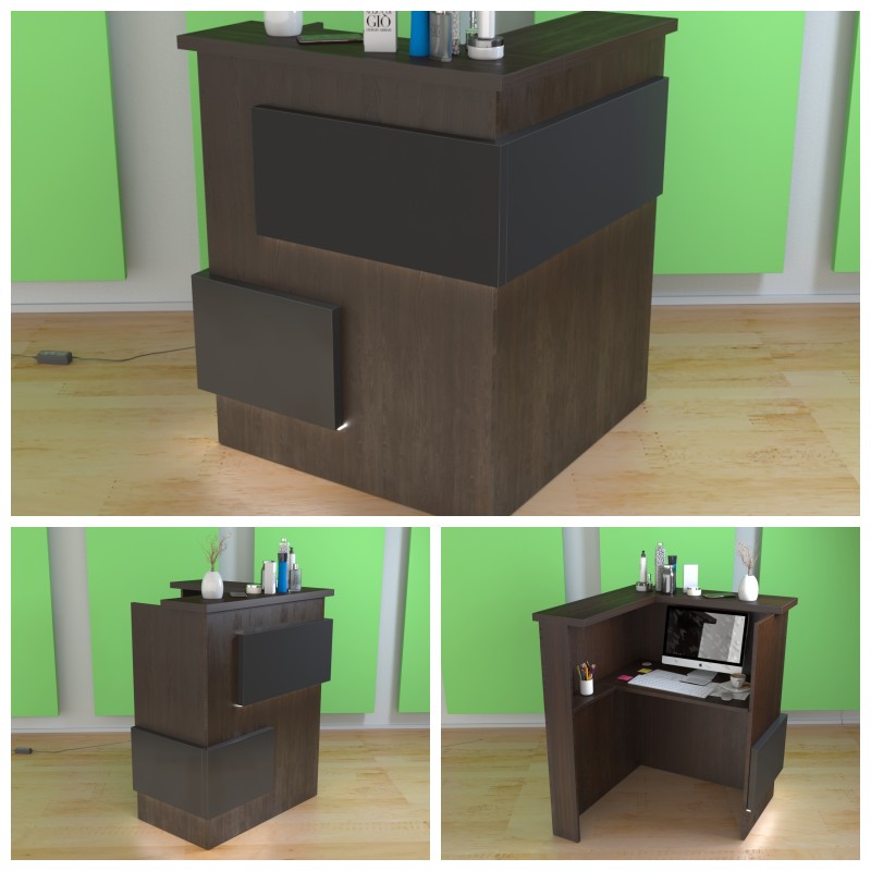 Lada recepcyjna do biura