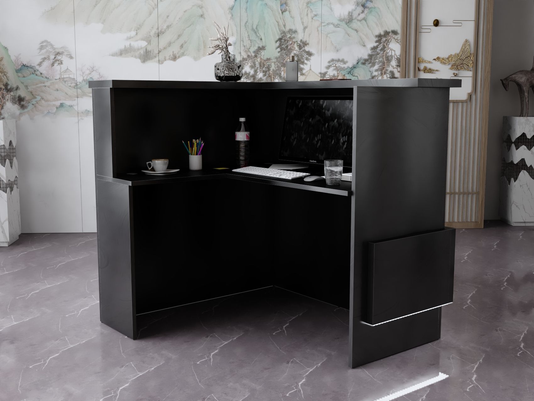 Lada recepcyjna na wymiar