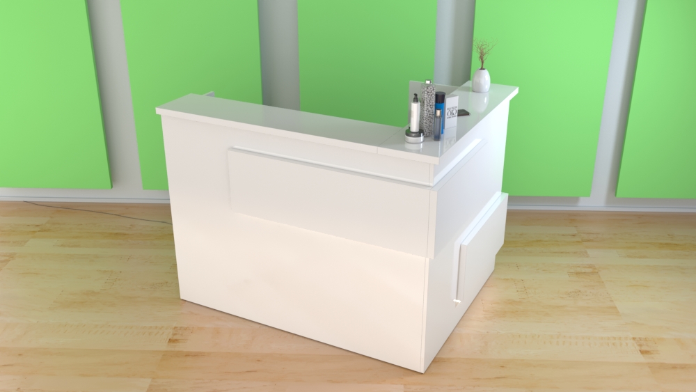 Lada recepcyjna na wymiar