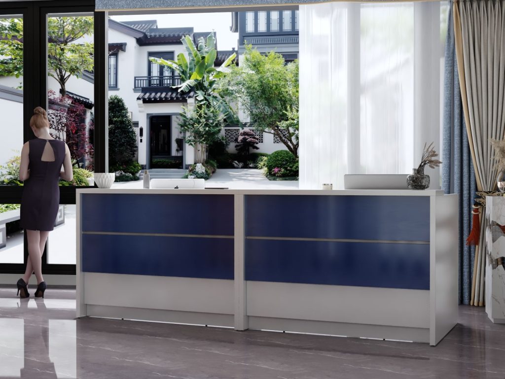 Lada recepcyjna na wymiar