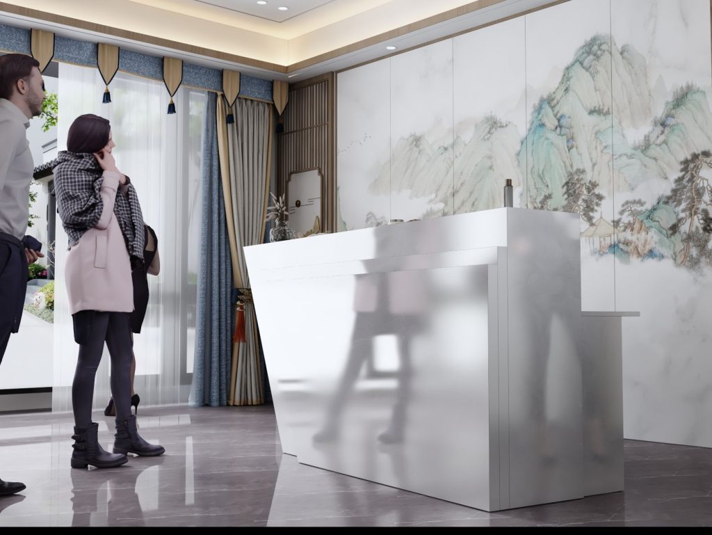 Recepcja do biura na zamówienie