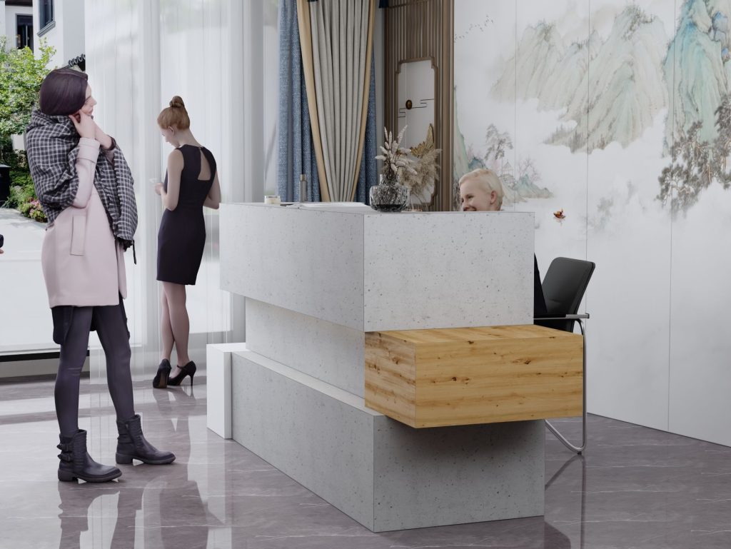 Elegancka lada biurowa