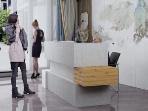 Elegancka lada biurowa