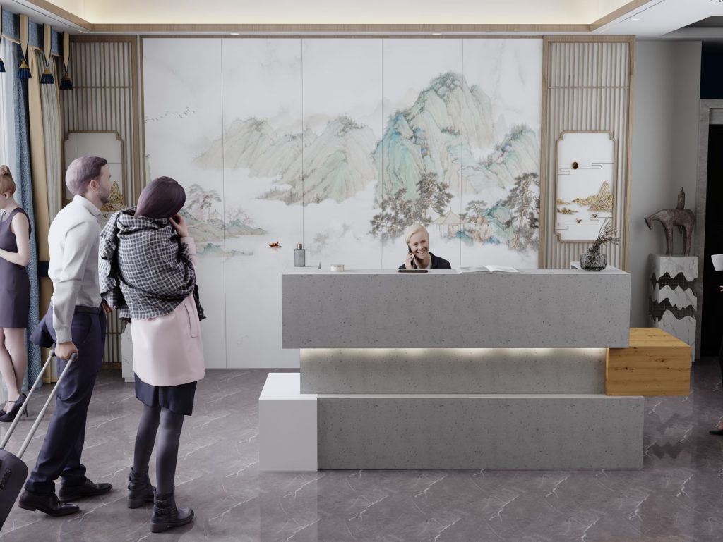 Elegancka lada biurowa