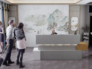 Elegancka lada biurowa