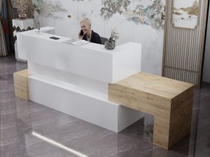 Stylowa lada recepcyjna